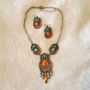 Necklace and Earring Set